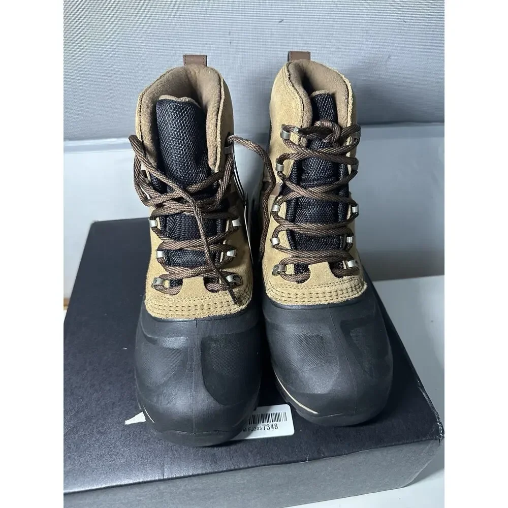 Sorel Men's Buxton Lace Waterproof Boot - Delta Black Sz 8